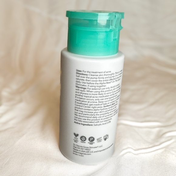 🆕 DR DENNIS GROSS Skincare Alpha Beta® 2% BHA + Breakout Solution 150 mL NWOB - Picture 4 of 13